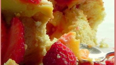 Charlotte à la crème de citron et au miel ... aux fruits de saison