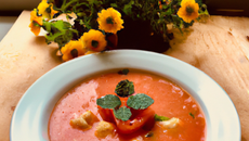 Soupe de Balcon aux bégonias