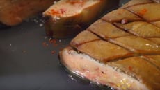 Foie gras frit aux épices