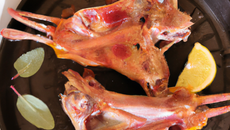 Epaules de lapin au grill