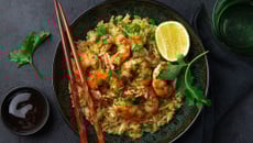 Riz sauté aux crevettes