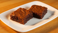 Brownie au chocolat noir