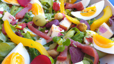 Salade du soleil maison