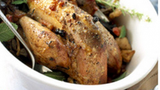 Faisan à l'anis étoilé sur sa purée de betteraves