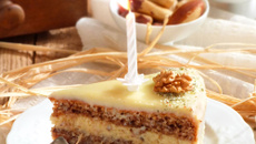 Gâteau aux noix savoureux