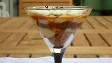 Verrine nutella et confiture de lait