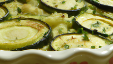 Gratiné de courgettes