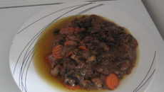 Bœuf au cidre rapide