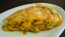 Tourte de saumon aux fruits de mer