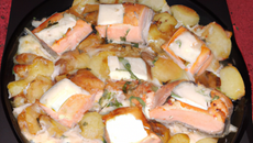 Tartiflette au saumon
