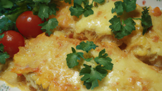 Escalopes de poulet au gratin