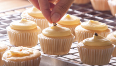 Cupcakes au citron et au lemon curd