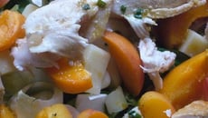 Salade fraîche plein été