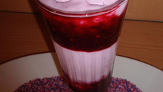 Fromage blanc aux fruits rouges