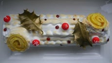 Bûche au citron meringuée