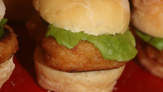 Mini hamburger au poulet