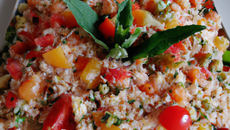 Salade de riz façon taboulé orientale...