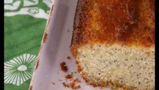 Cake citronné au pavot
