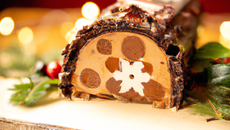 Bûche de Noël alsacienne