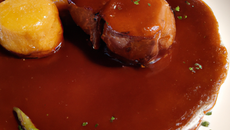 Filet mignon de veau au cidre