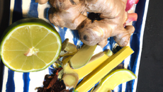 Condiment franco / thai : citron, gingembre
