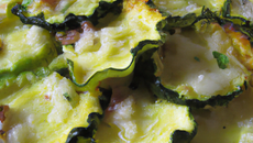 Gratin de courgettes et chou-fleur