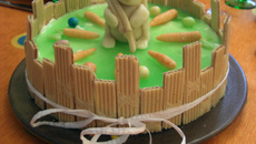 Bavarois chocolat-poires