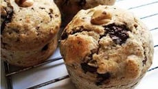 Muffins chocolat noisette, cœur fondant