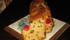 Cake aux fruits confits et au rhum