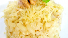 Pâtes au Pesto de Noix & Comté Vieux