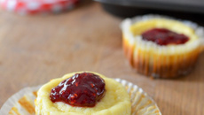 Mini-Cheesecakes à la Confiture de Framboises Bonne Maman