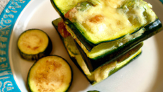 Bricks de courgettes au roquefort