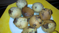 Muffins aux pépites de chocolat fait maison