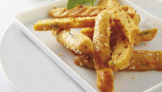 Finger salé aux tomates séchées, piment et basilic