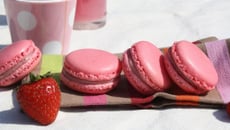 Macarons à la fraise faciles