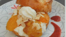 Hamburgers aux abricots rôtis...