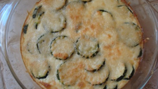 Gratin de courgettes épicé