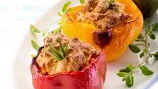 Poivrons farcis au sarrasin, tofu et olives