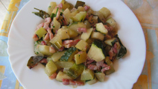 Courgettes à la crème