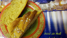 Tresse au malt, miel et kamut