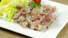 Langue de porc a la vinaigrette