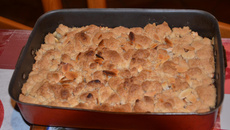 Crumble pommes cannelle selon mamie