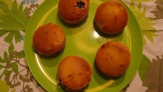 Muffins mûres et gingembre