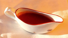 Pavé de kangourou sauce aux fraises