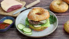 Bagels de steak haché de Magret de Canard