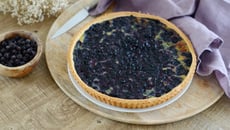 Tarte sablée aux myrtilles