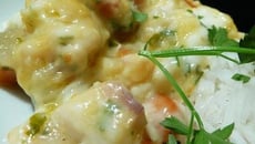 Gratin de cabillaud aux légumes