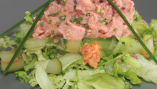 Salade de thon mariné à la papaye verte