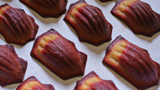 Madeleines chocolat cerise