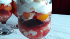 Verrine normande aux fruits de saisons